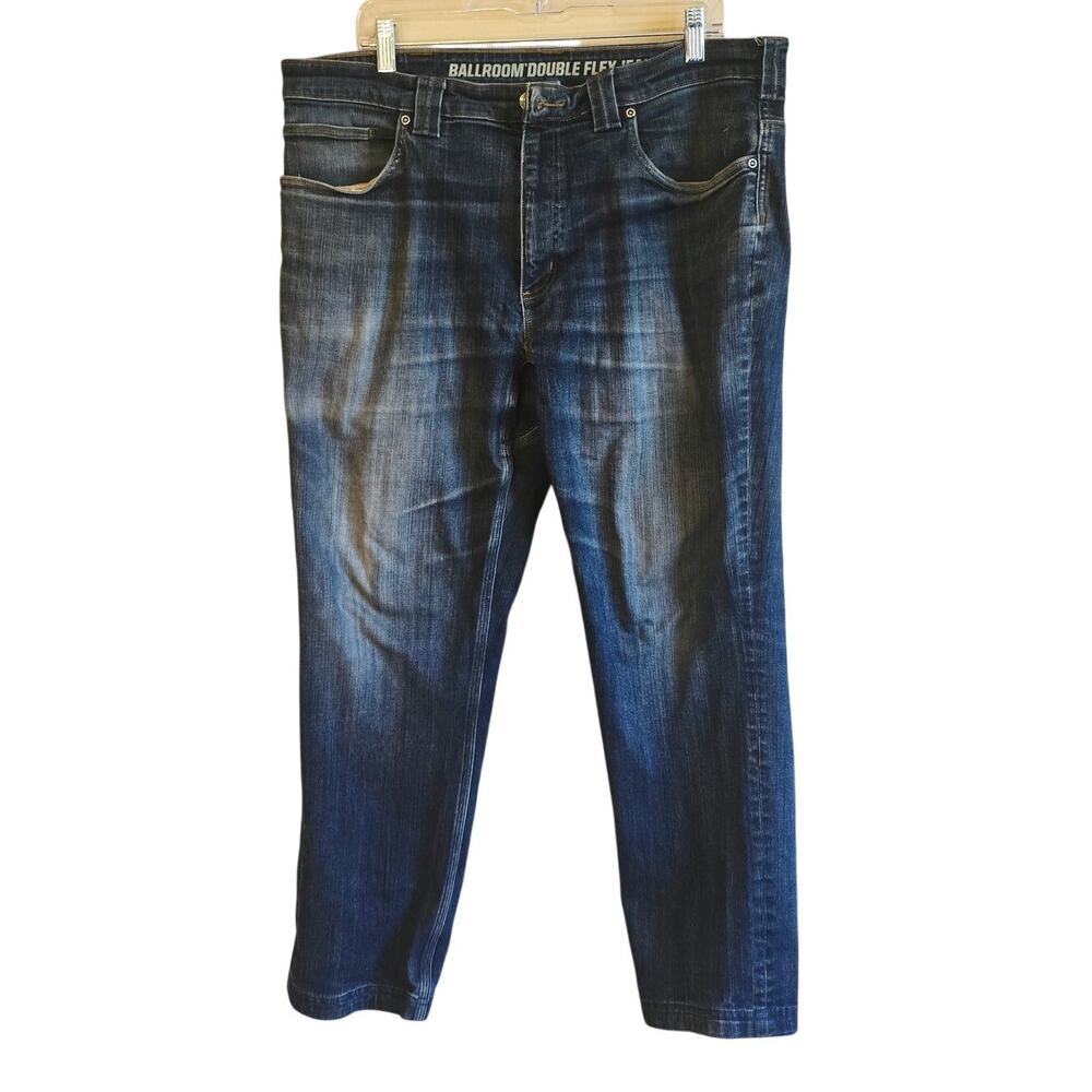 Duluth Trading CO. ballroom double flex straight leg jeans 38 x 27in